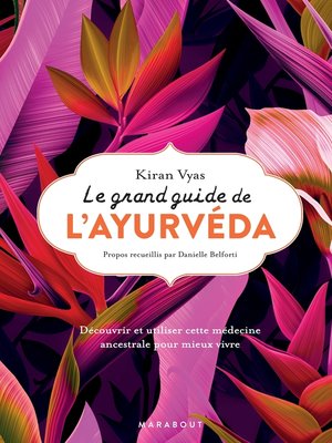 cover image of Le grand guide de l'ayurvéda